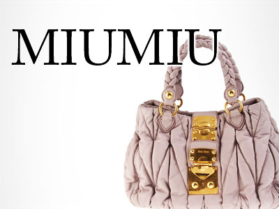 MIU MIU  ミュウミュウ 2wayバック ターコイズトートバッグ