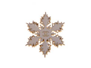 シャネル] CHANEL ブローチ 雪の結晶モチーフ 01年モデル 高価買取り 