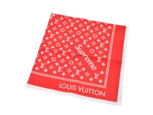 Louis Vuitton supreme バンダナ 赤 floraltrendy.com