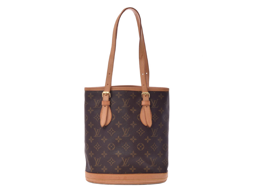 LOUISVUITTON◎ルイヴィトン//モノグラムバケット ポーチ付マチ→約 ...