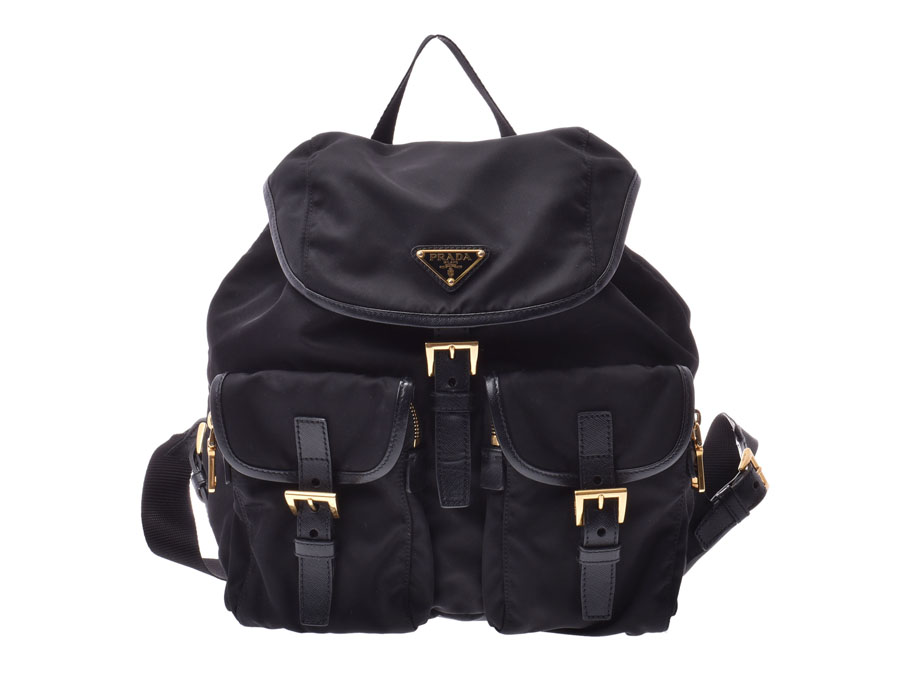 今日だけ値引き】PRADA ナイロン バックパック 黒BZ0030