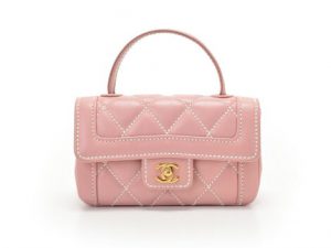 シャネル バッグ] CHANEL ハンドバッグ ワイルドステッチ ラムスキン