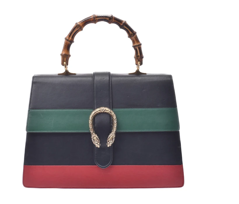 GUCCI グッチ ディオニュソス バンブー ハンドバッグ 黒 421999