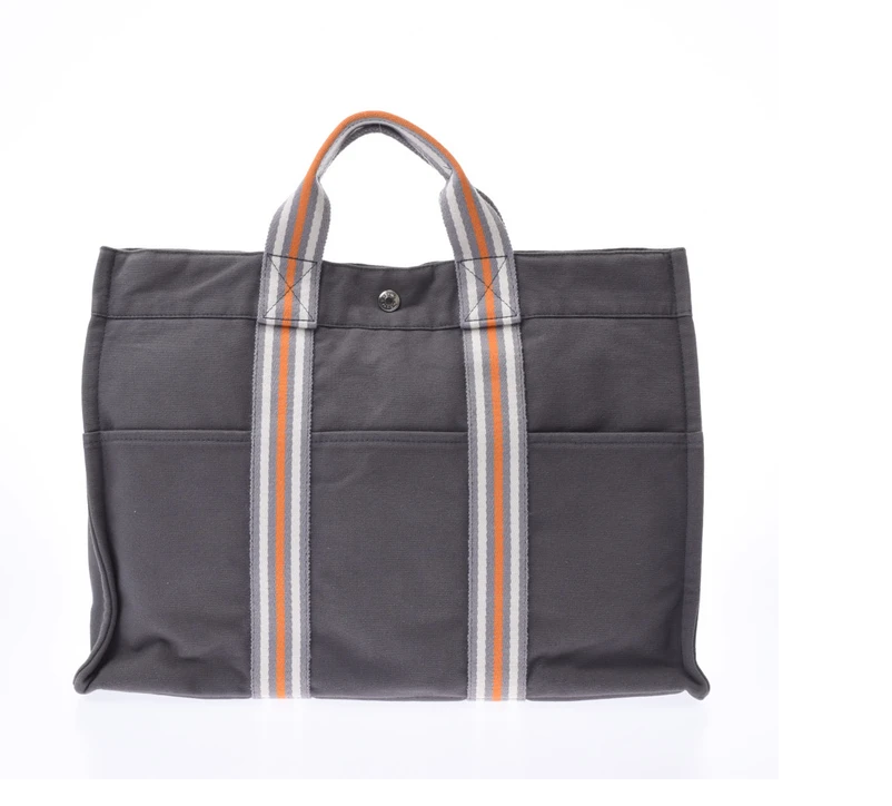 Hermes - エルメス HERMES フールトゥ MM トートバッグ 紺 緑 □OHの+