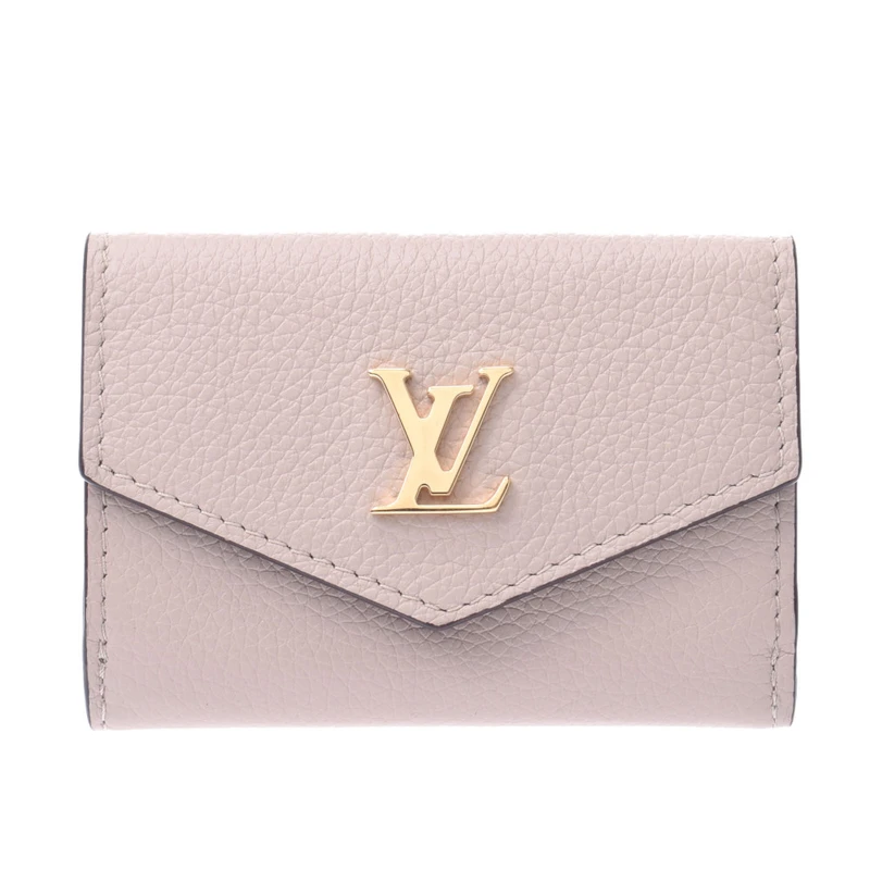 ルイヴィトン ポルトフォイユ ロック ミニ レザー グレージュ M69340 ルイ・ヴィトン] LOUIS VUITTON ルイヴィトン ポルトフォイユ