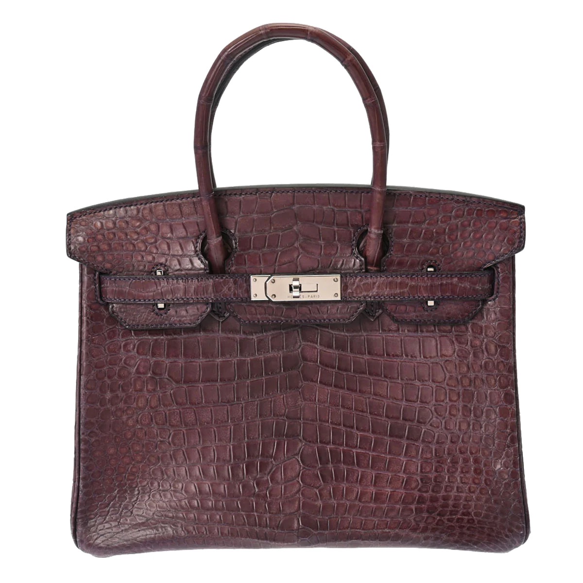 エルメス HERMES バーキン35 ハンドバッグ バッグ トゴ トゴ ブラウン